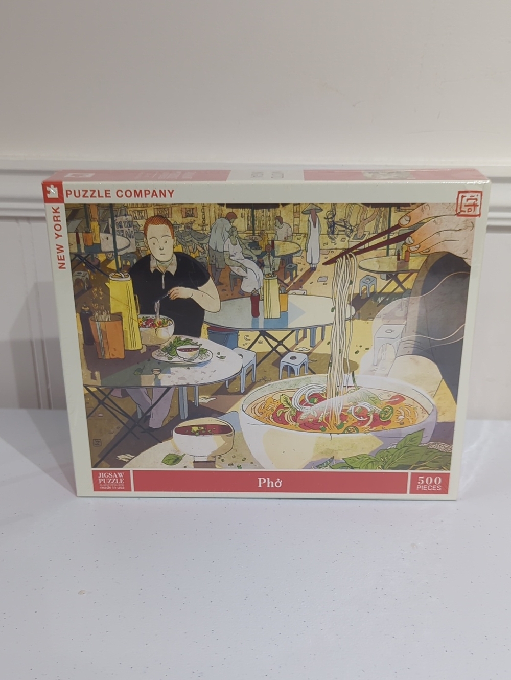 BNIB New York Puzzle Co. Victo Ngai: Pho Puzzle 500pcs